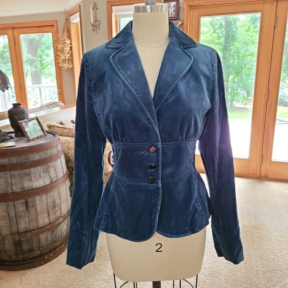 laundry by shelli segal velvet blazer